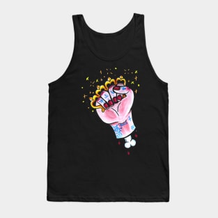 Kiss With A Fist Tank Top